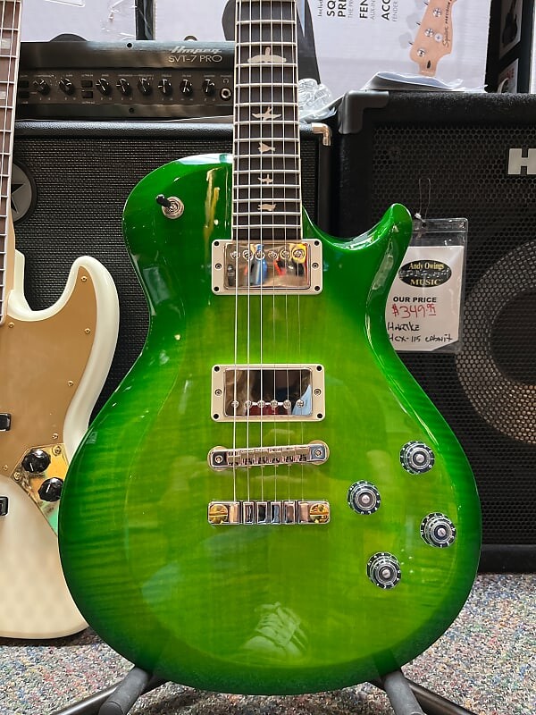 

PRS S2 Single Cut 594 McCarty Eriza Verde с сумкой