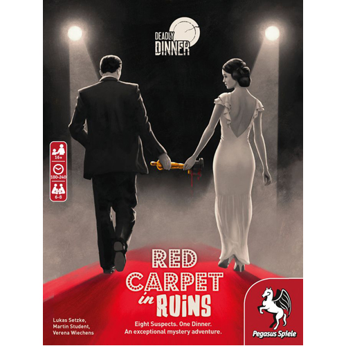 Настольная игра Deadly Dinner: Red Carpets In Ruins