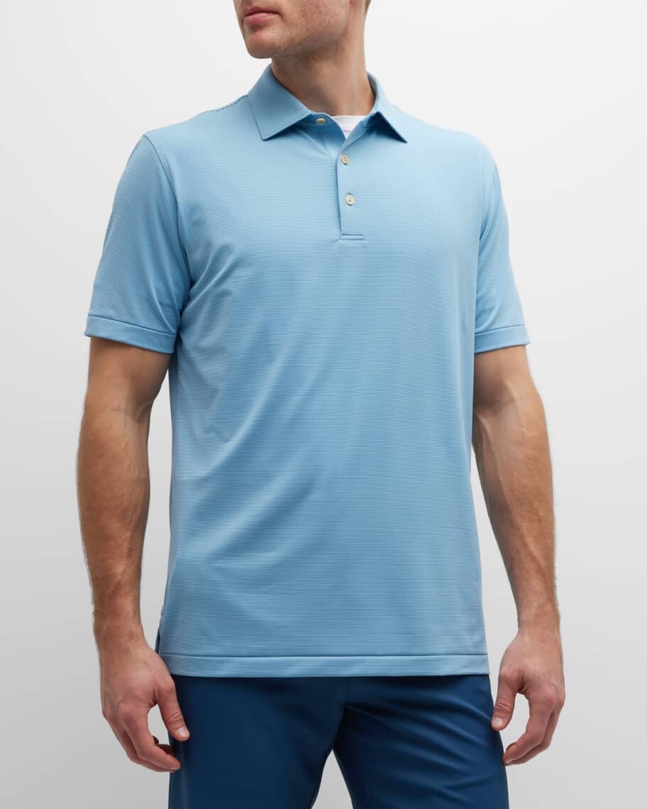 

Мужская рубашка-поло Jubilee в полоску Peter Millar