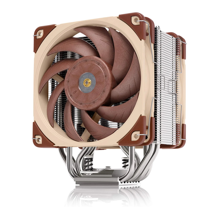 Кулер для процессора Noctua NH-U12A, коричневый – купить из-за границы  через сервис «CDEK.Shopping»