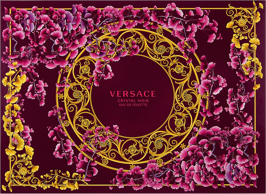 Парфюмерный набор Versace Crystal Noir парфюмерный набор versace bright crystal absolu