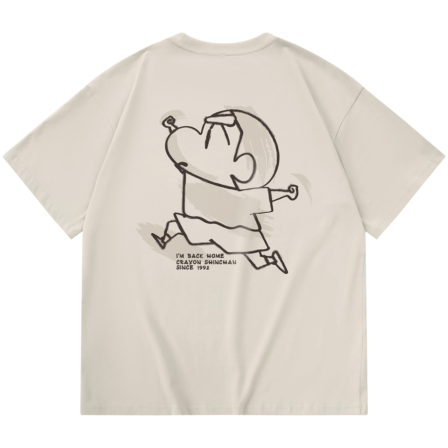 

Футболка унисекс Crayon Shinchan/Crayon Shinchan, Длинные рукава (черный)