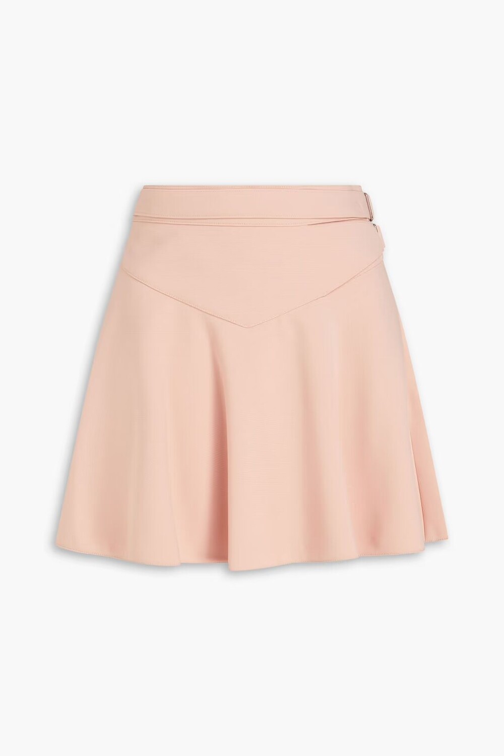 

Расклешенная мини-юбка из крепа Redvalentino, цвет Blush