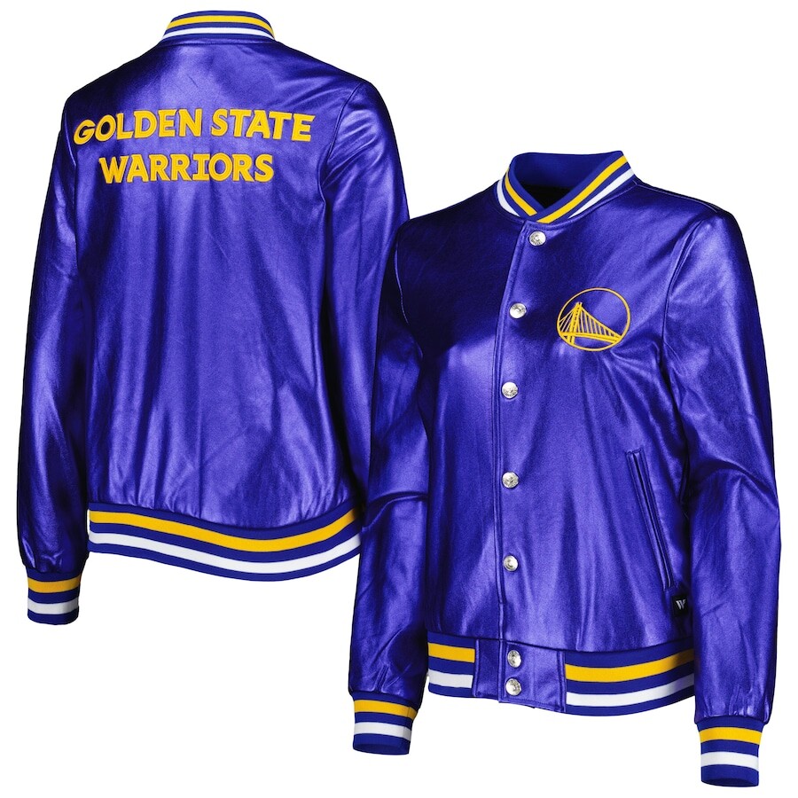 

Куртка The Wild Collective Golden State Warriors, роял