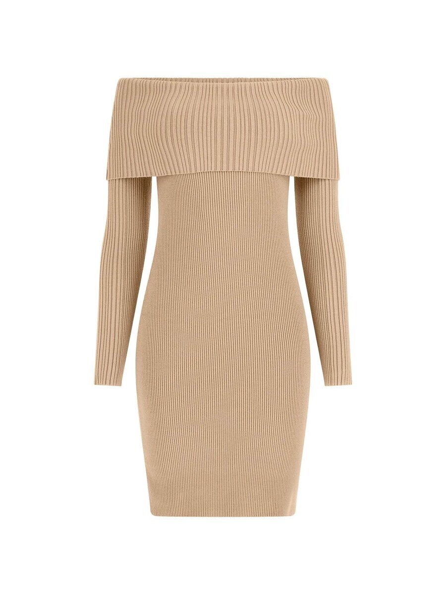 

Платье GUESS Knitted dress, бежевый