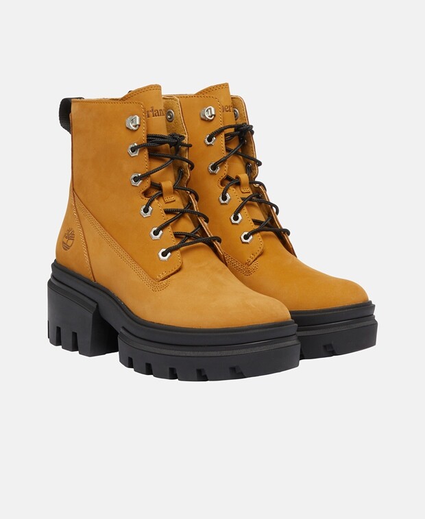 

Ботинки на шнуровке Timberland, кэмел