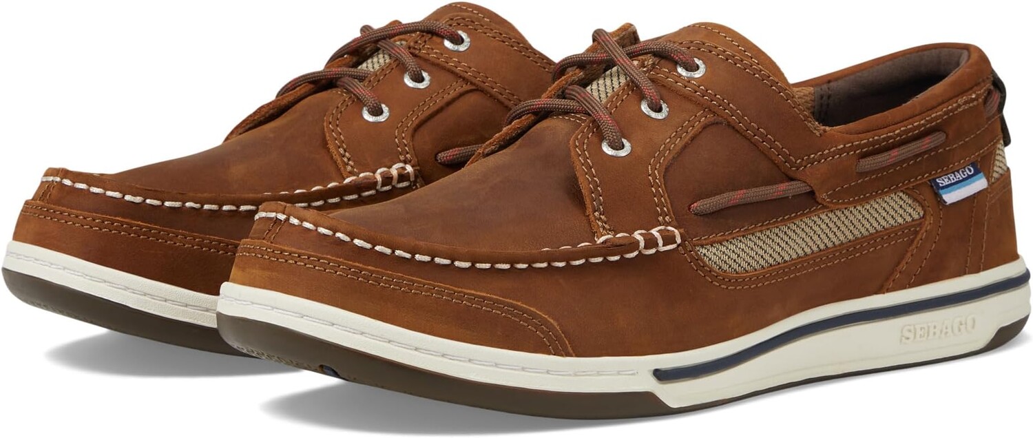 

Топсайдеры Triton Three Eyelets Sebago, цвет Brown Cinnamon