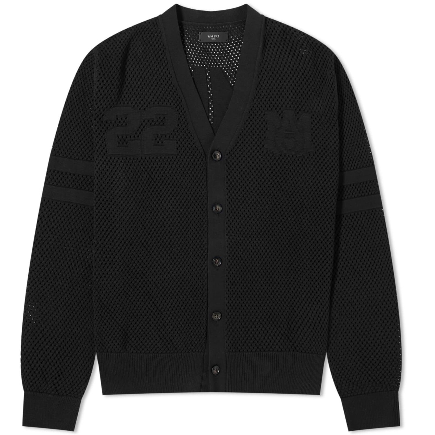 

Кардиган Amiri 22 Knitted, черный