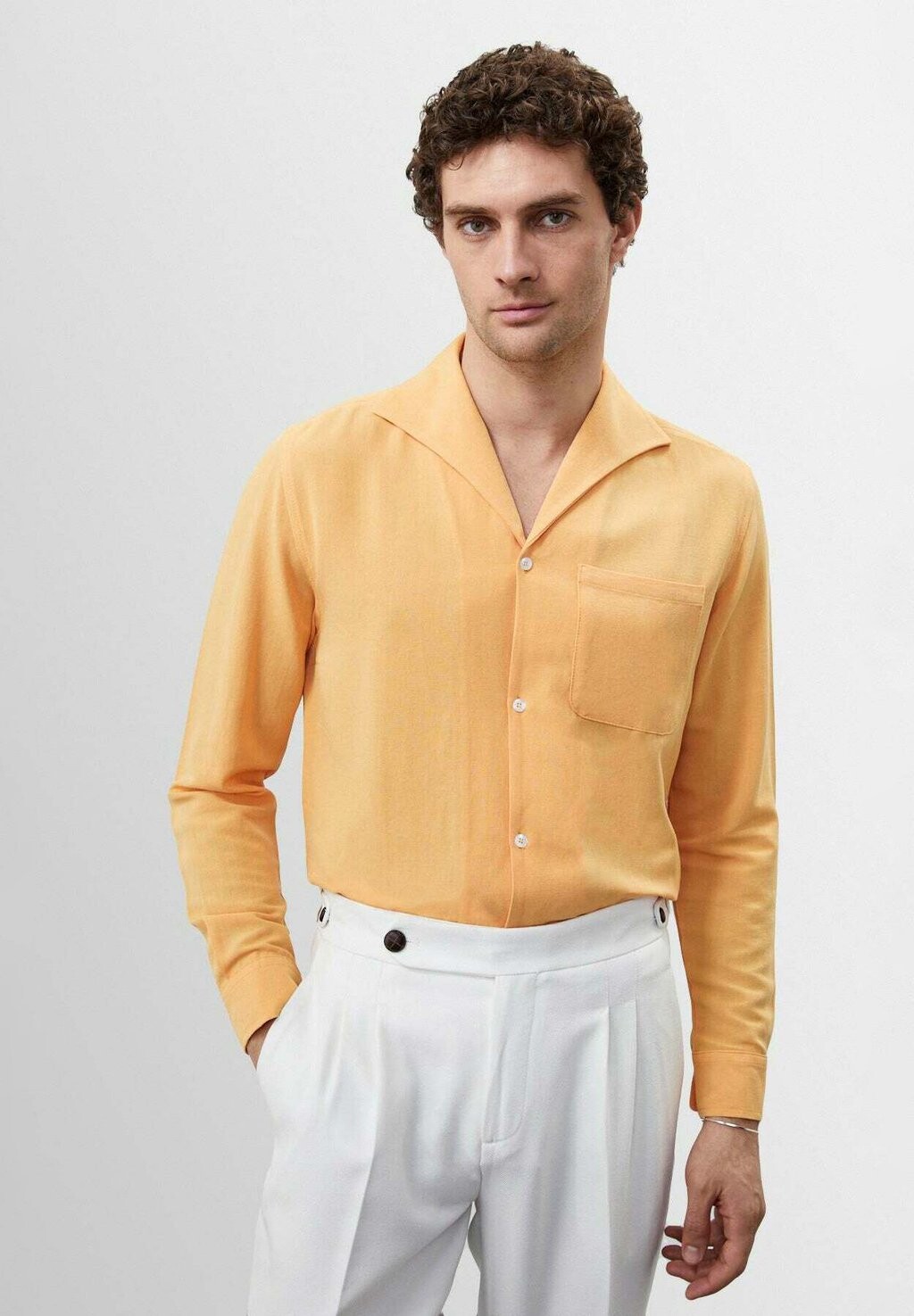 

Рубашка LONG SLEEVE COLLAR DETAILED dandalo, цвет light mustard