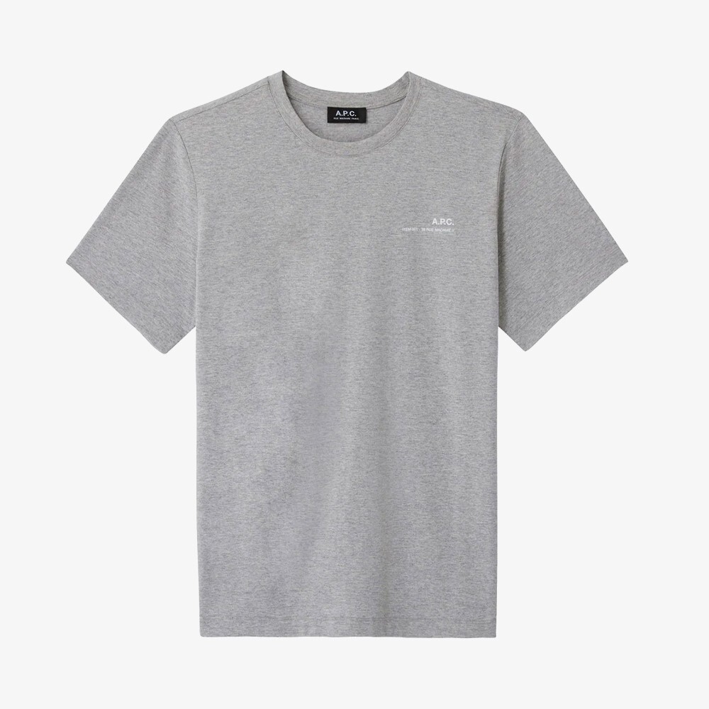 Футболка Item T-Shirt 'Grey' A.P.C., серый