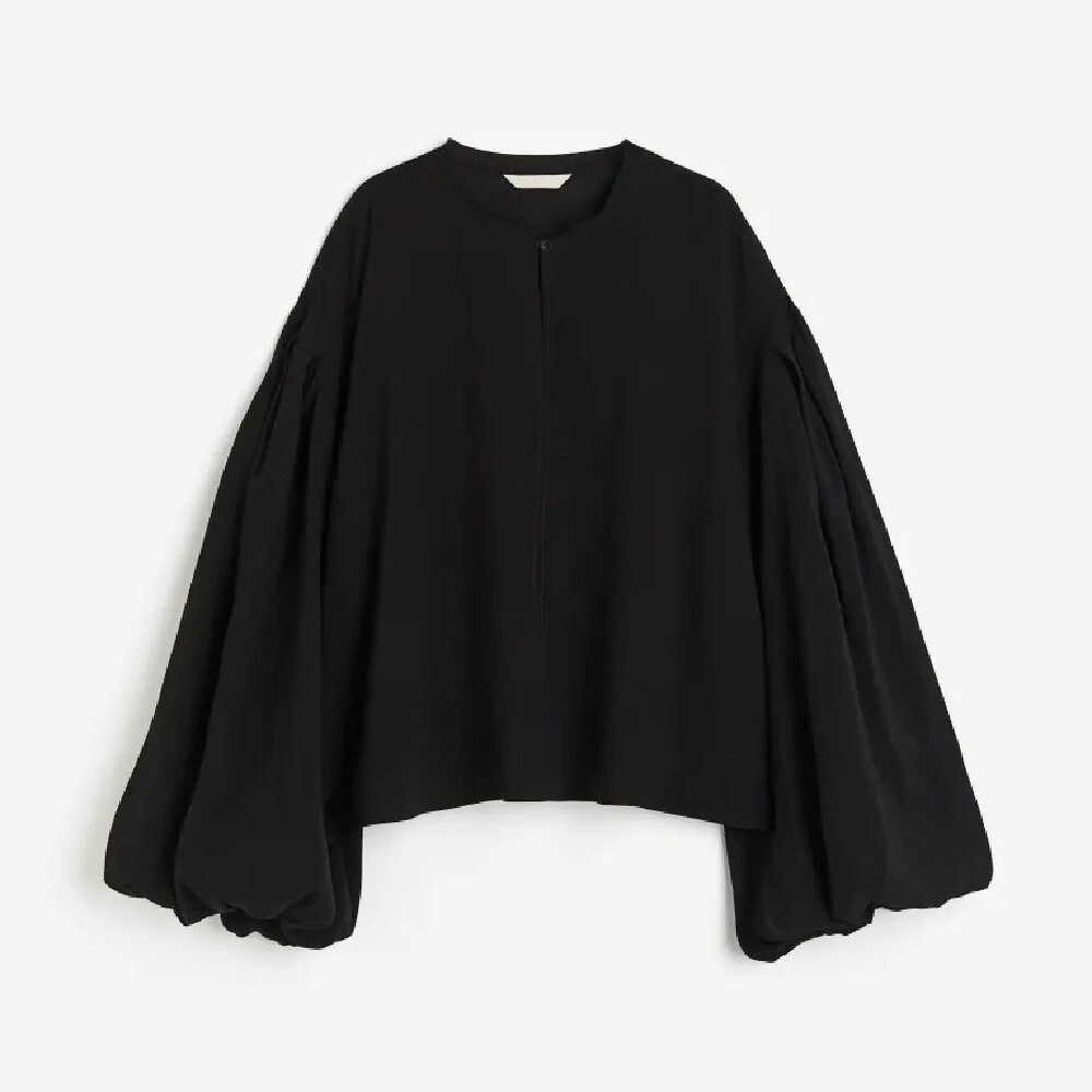 

Блузка H&M Voluminous, черный