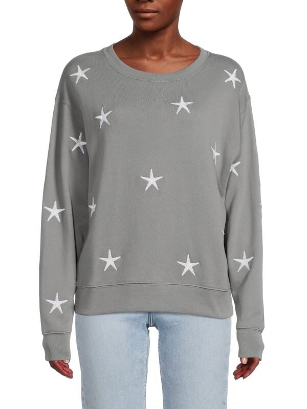 

Толстовка CHRLDR Star с круглым вырезом, heather grey