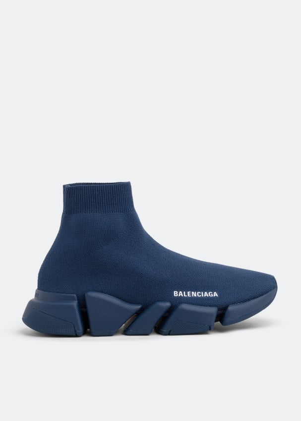 Кроссовки BALENCIAGA Speed 2.0 sneakers, синий