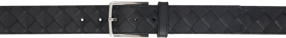 

Черный регулируемый ремень Bottega Veneta
