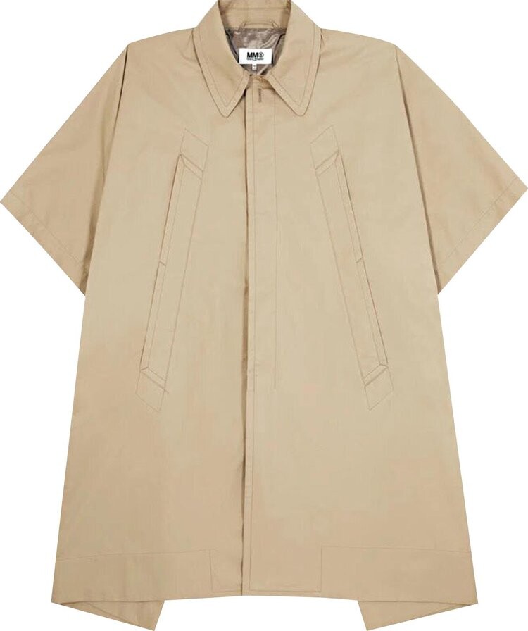 

Пальто MM6 Maison Margiela Trench Coat Beige, загар