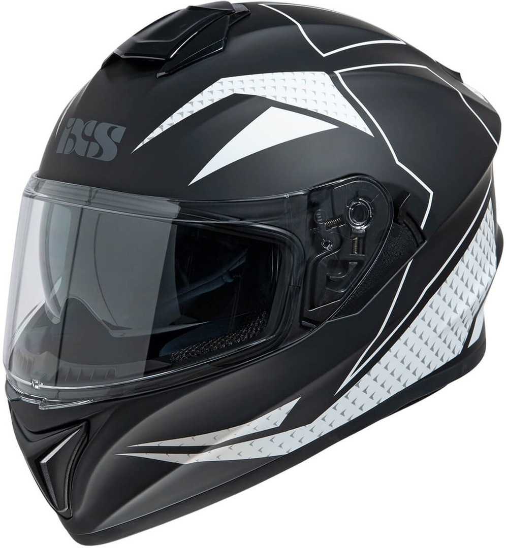 Шлем IXS 216 2.0, черно-белый