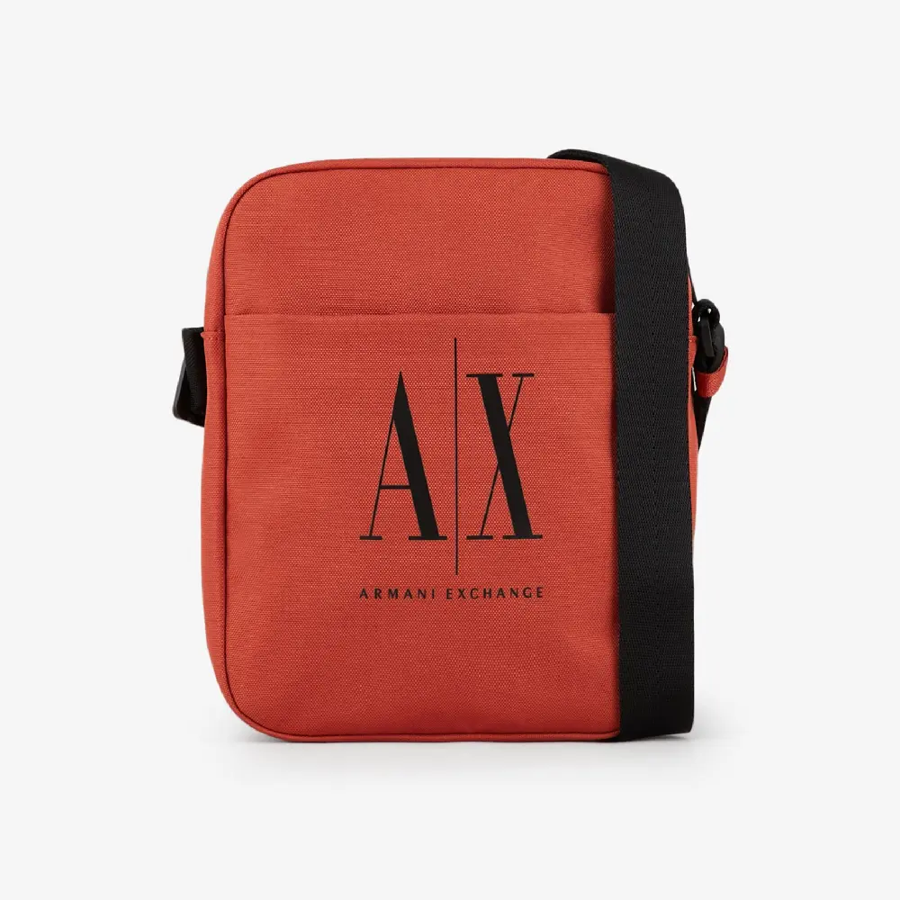 

Сумка Armani Exchange Icon Logo Fabric, темно-оранжевый