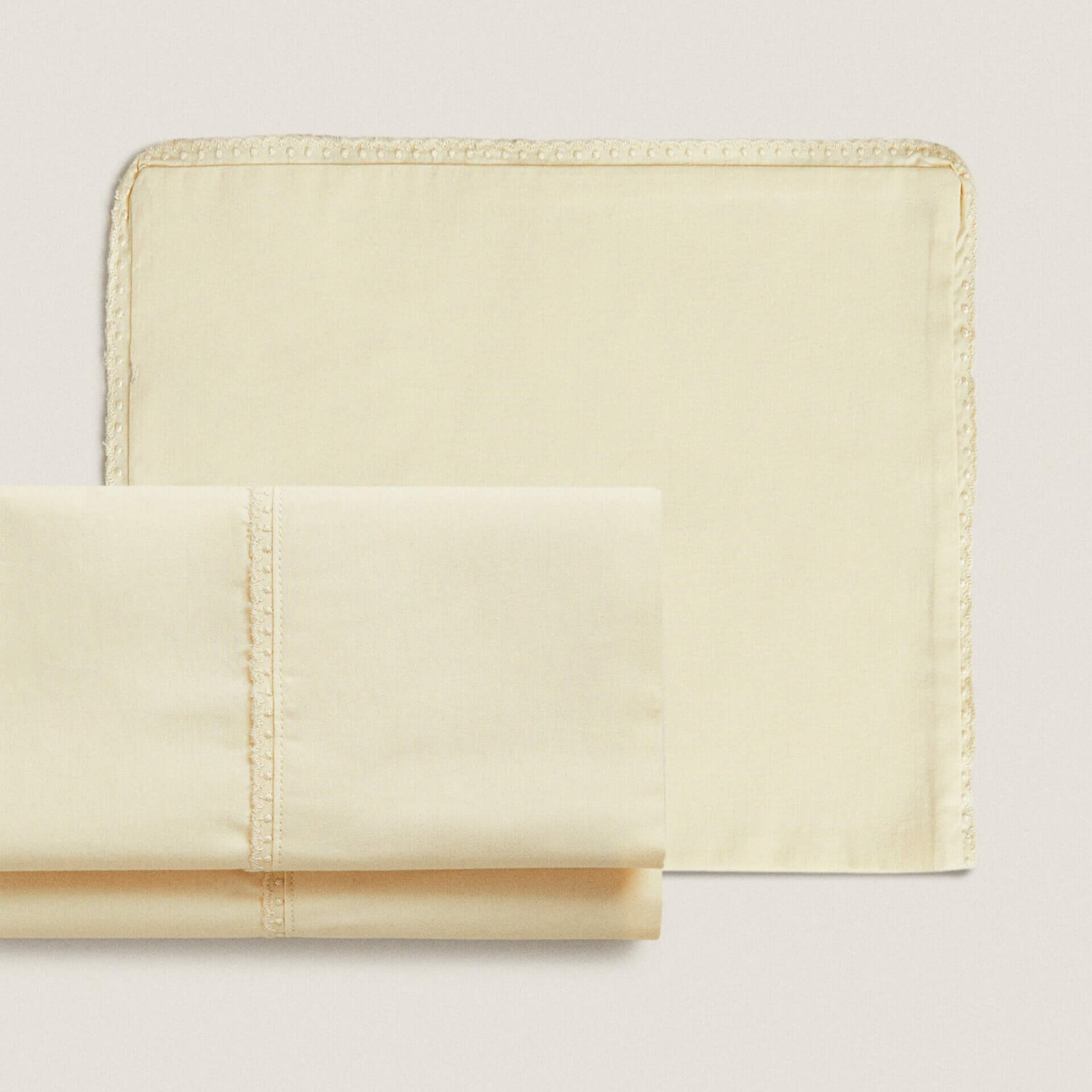 

Комплект однотонный для кроватки Zara Home, 2 предмета, 100х75 см, желтый
