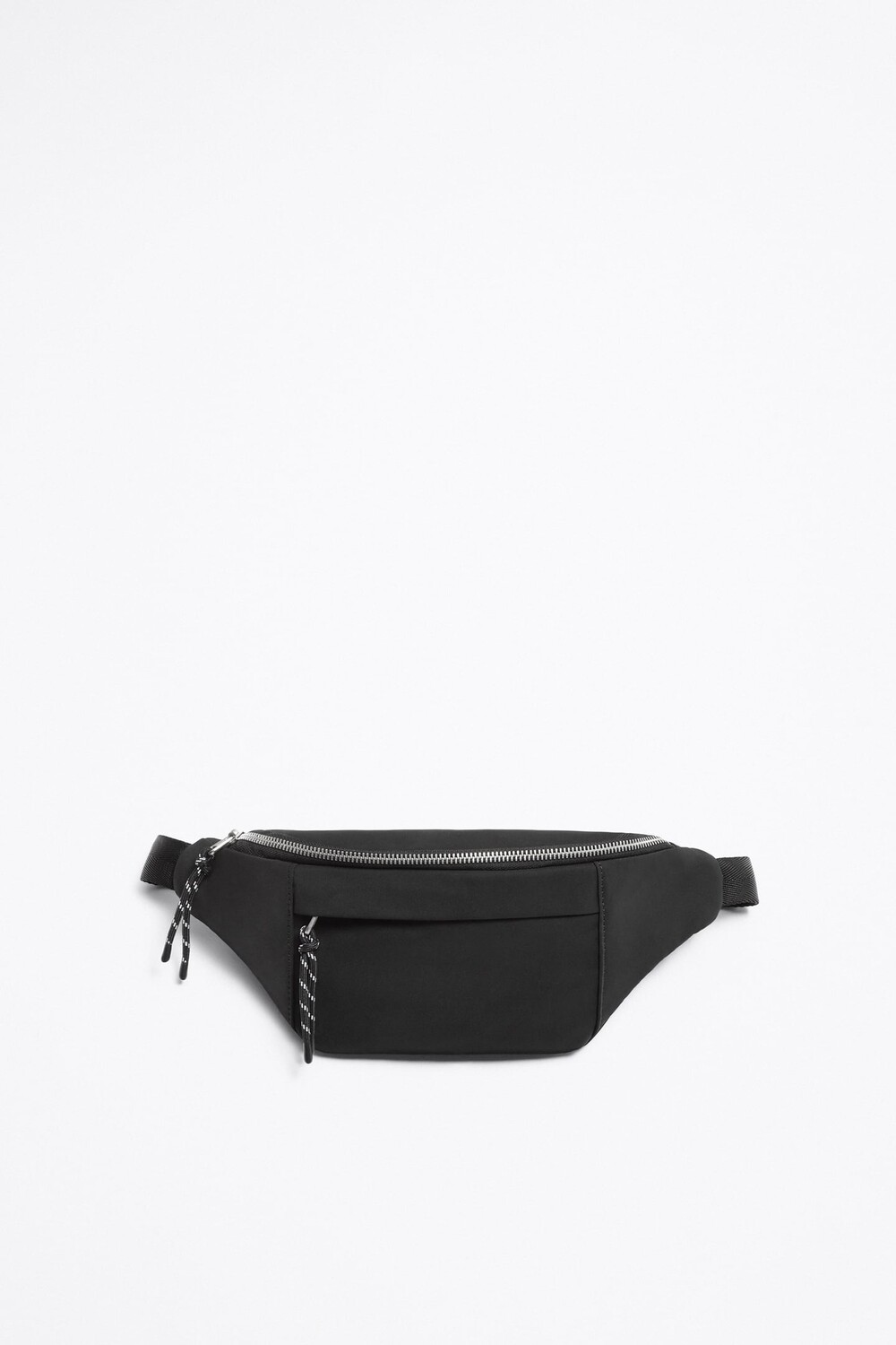 

Мягкая поясная сумка ZARA, черный