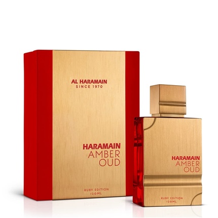 

Al Haramain Amber Oud Rouge Eau De Parfum 4 жидких унции - новая упаковка