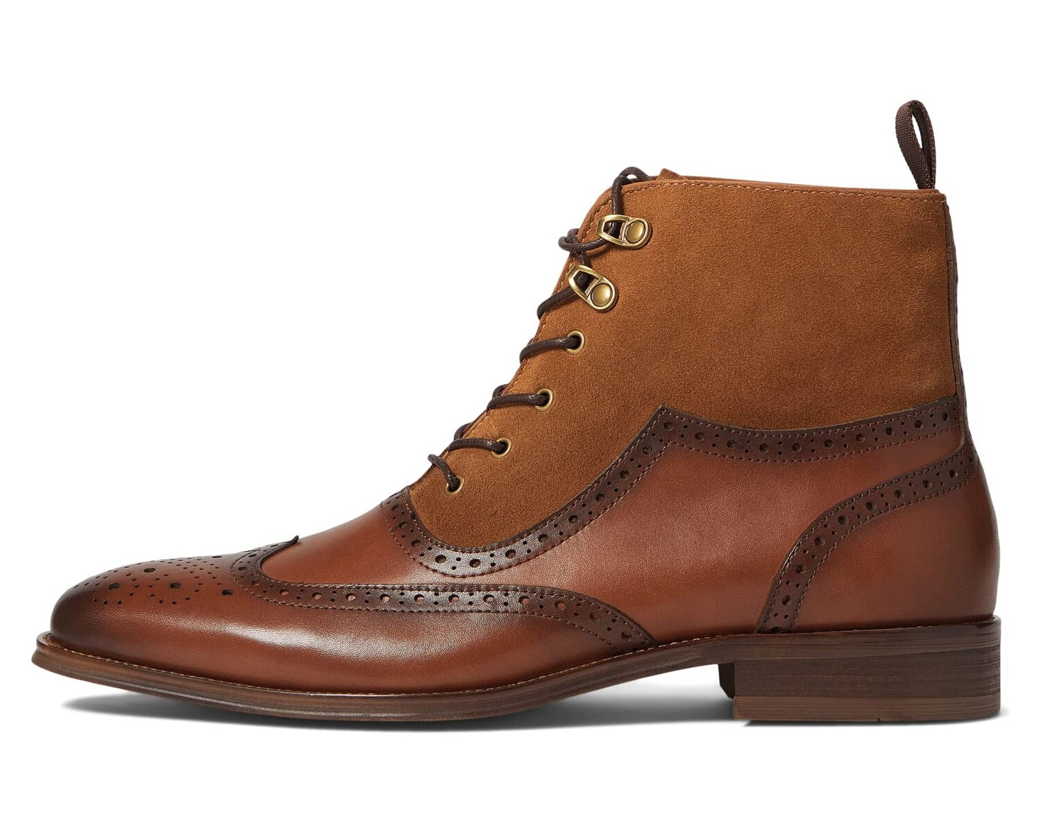 

Ботинки Malone Wing Tip Lace-Up Boot Stacy Adams, коньяк