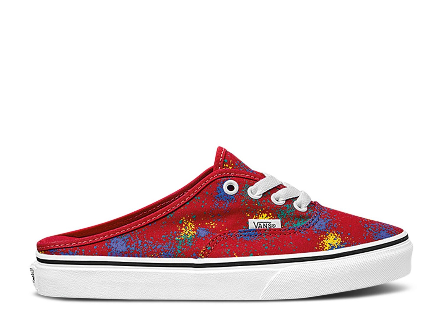 

Кроссовки Vans Authentic Mule 'Overspray - Racing Red', красный