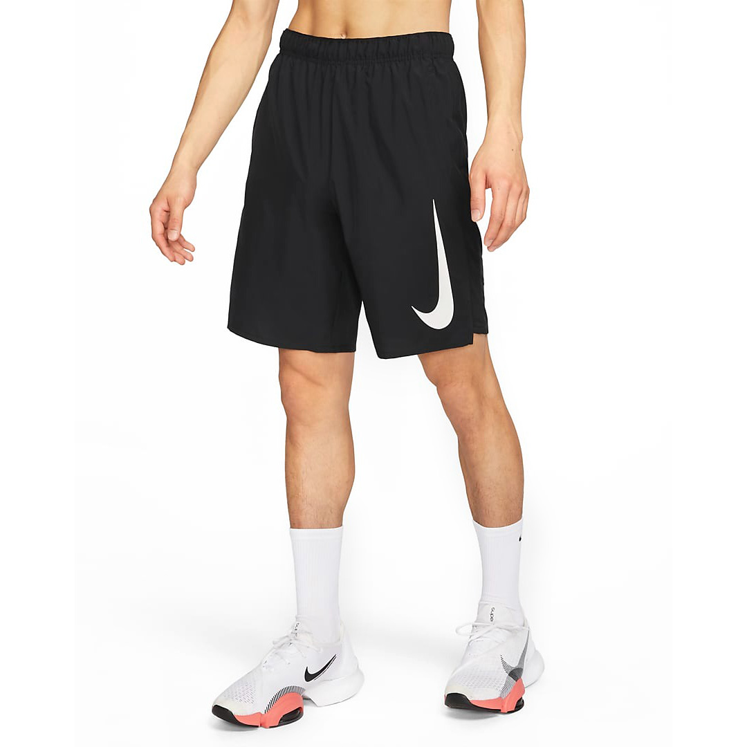 Шорты Nike Dri-fit Challenger Running, черный/белый