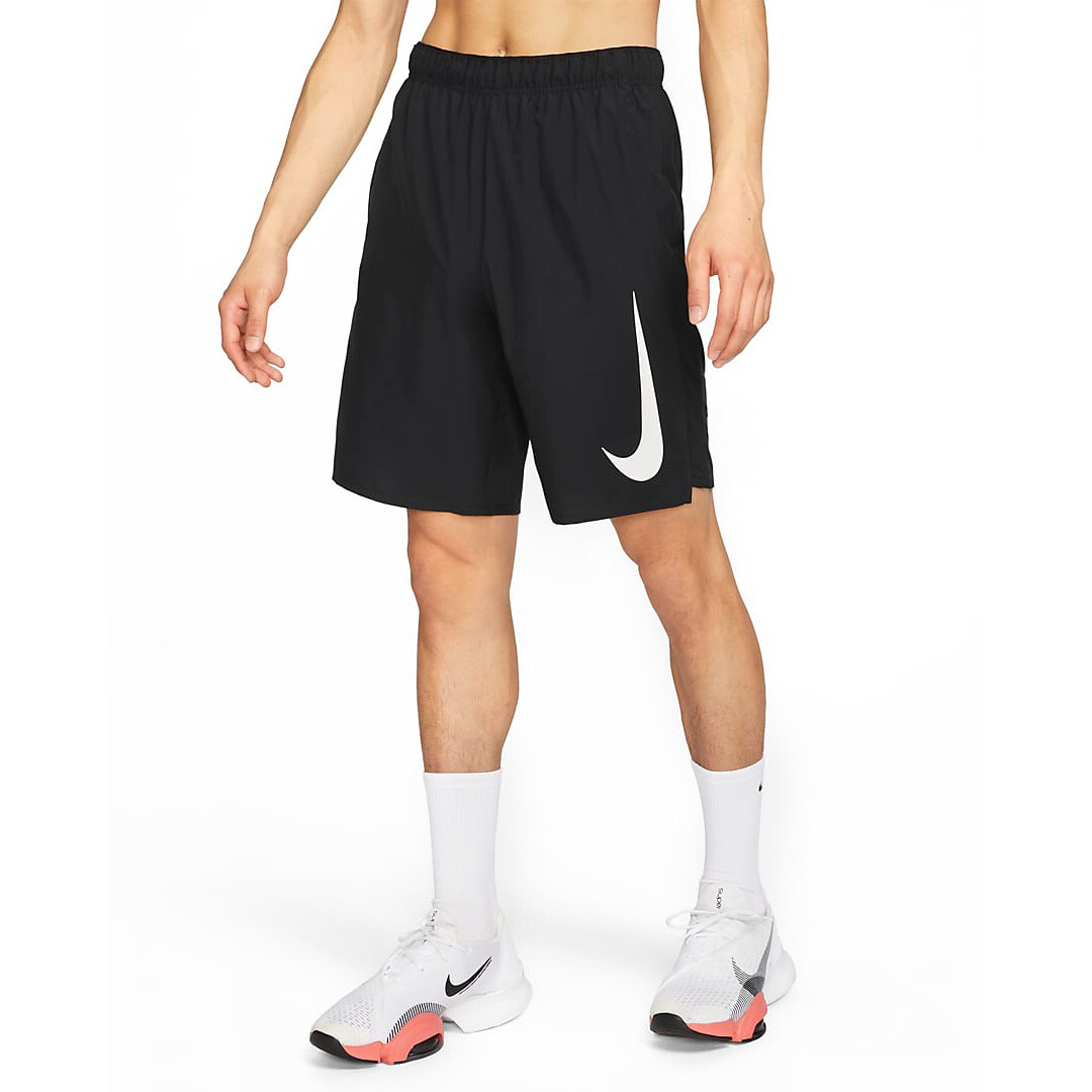 

Шорты Nike Dri-fit Challenger Running, черный/белый