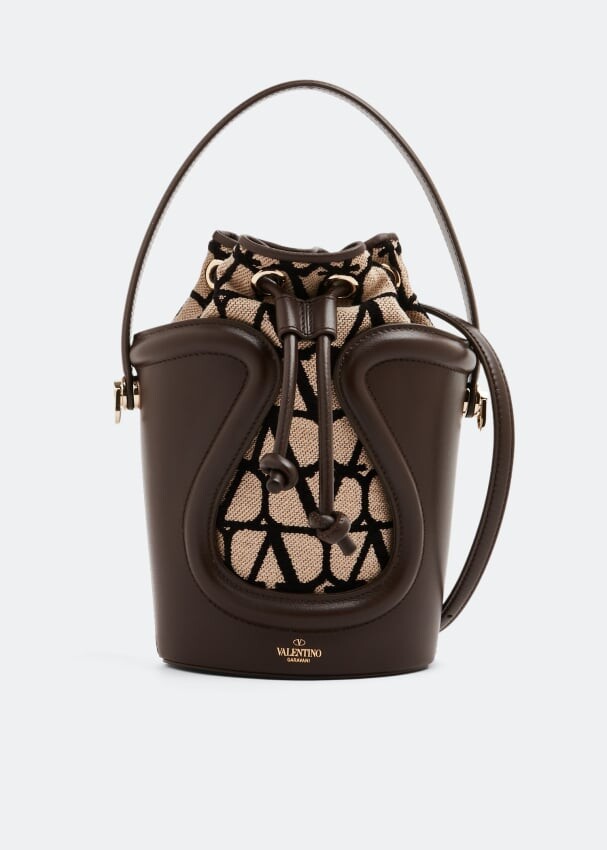 

Сумка кросс-боди VALENTINO GARAVANI La Cinquième bucket bag, принт