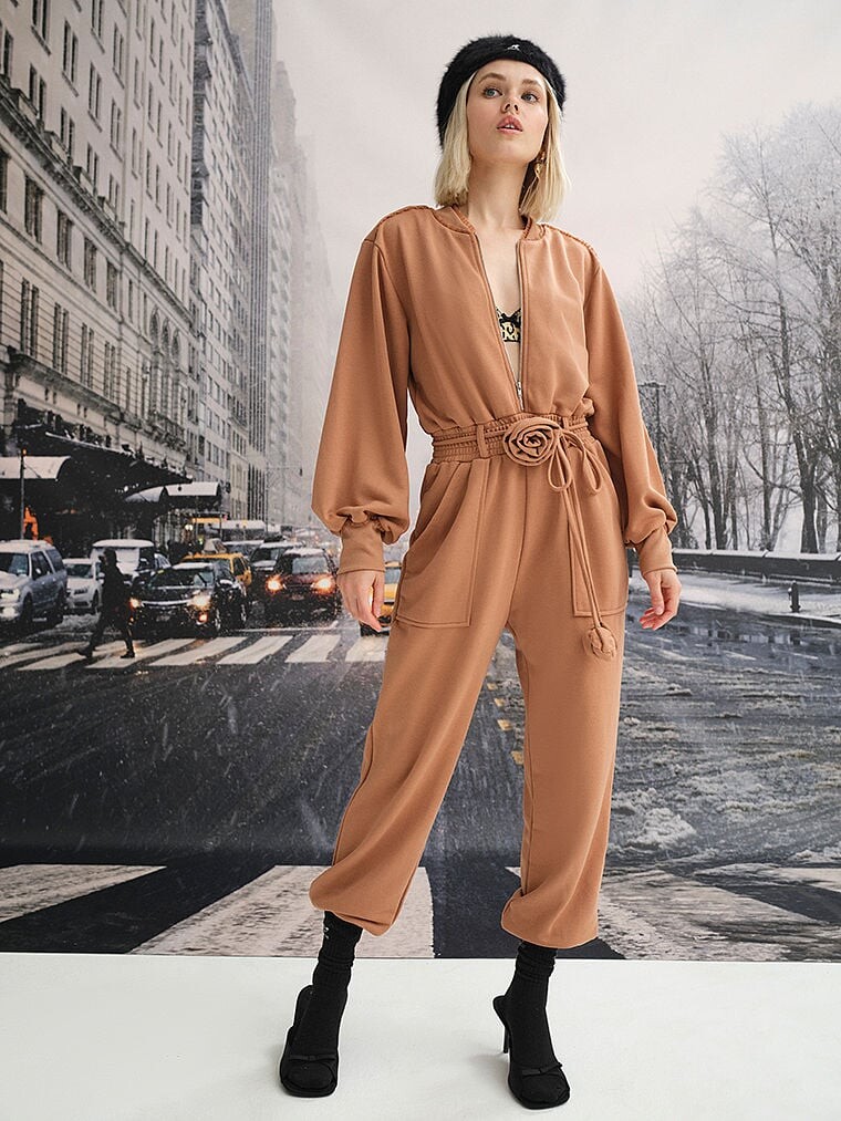 

Комбинезон For Love & Lemons Yuna, коричневый