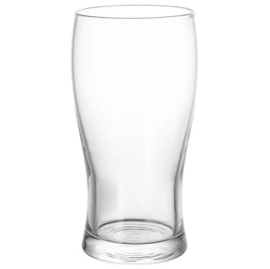 Пивной бокал 500 мл Ikea, прозрачный пивной бокал принцип настоящего мужчины 500 мл деколь