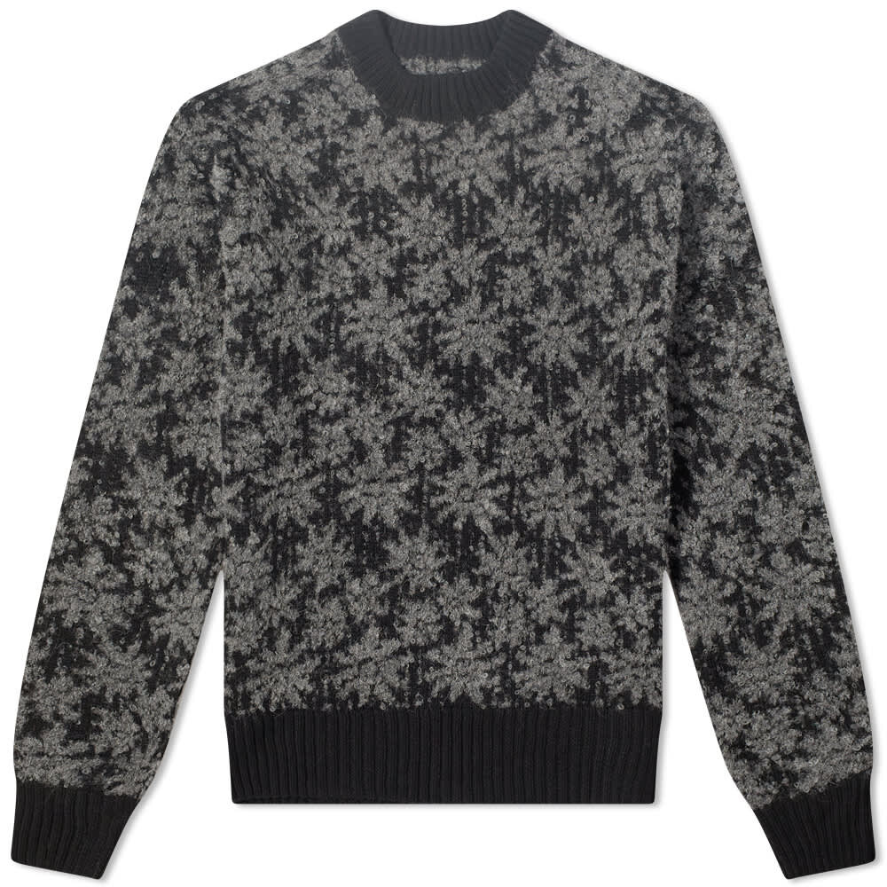 

Джемпер Corridor Floral Alpaca Crew Knit, Серый