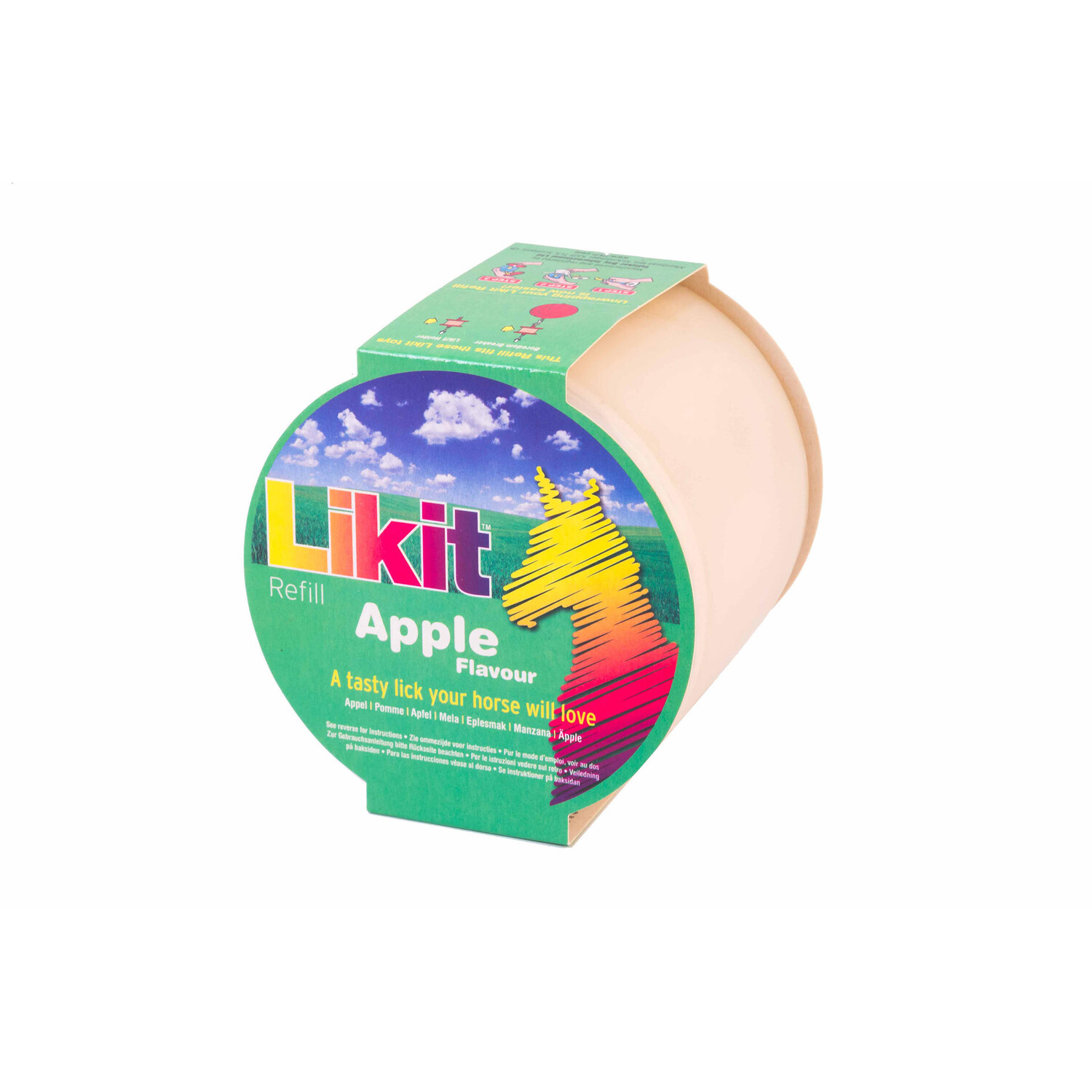 

Лизунец Likit для лошади / пони, яблоко 650 г