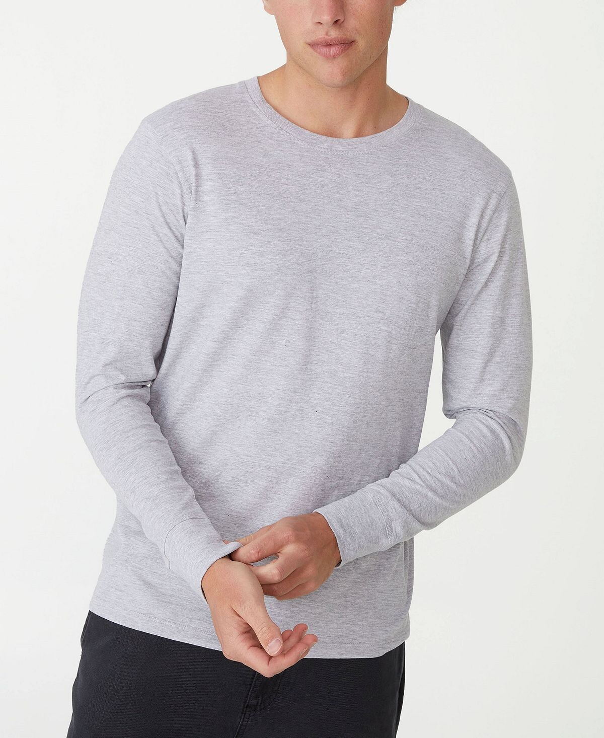 

Мужская органическая футболка с длинным рукавом COTTON ON