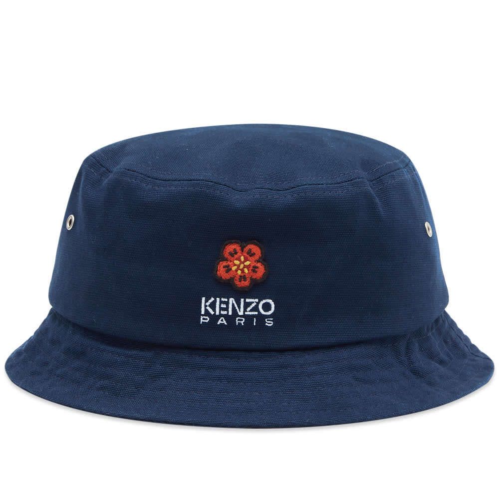 

Джинсовая шляпа-ведро с логотипом Kenzo