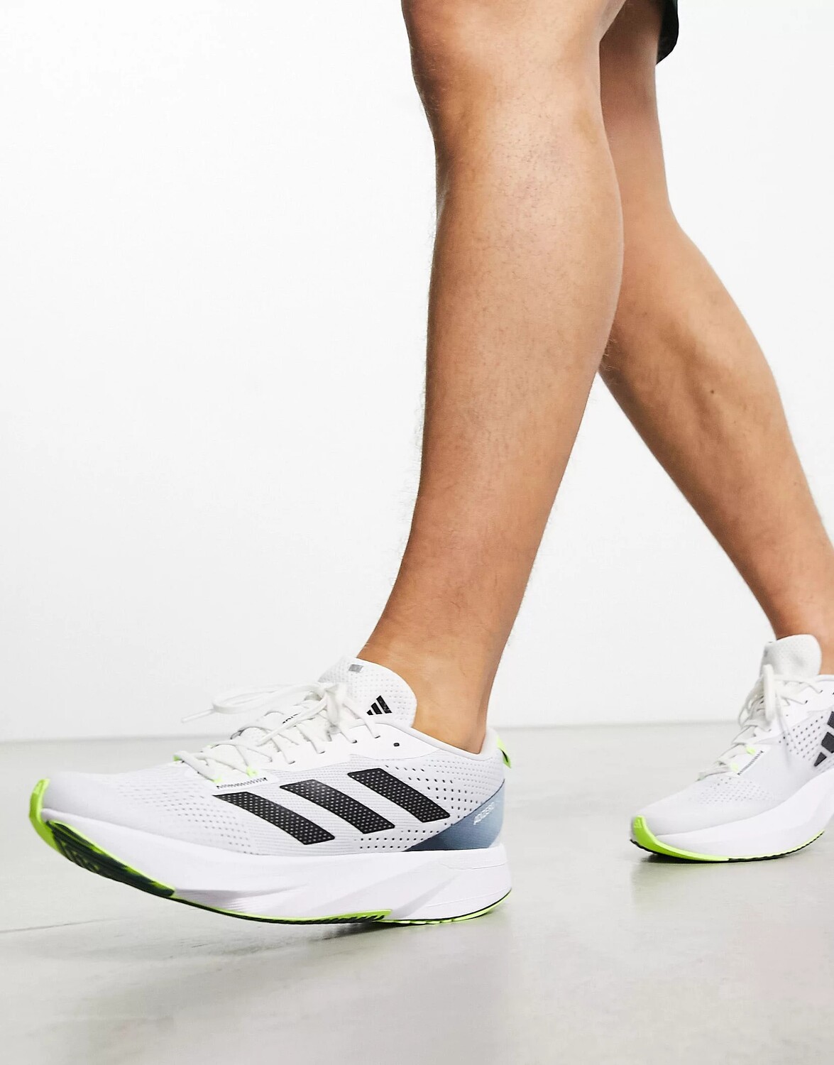 

Кроссовки Adidas Running Adizero Sl, белый, зеленый