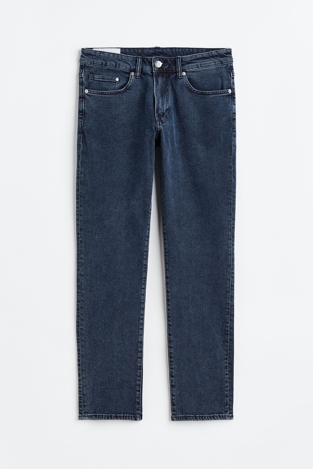 

Джинсы H&M Straight Regular, темно-синий