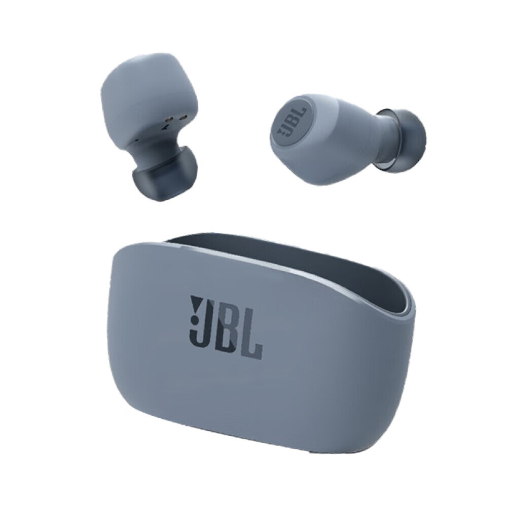 

Bluetooth-гарнитура JBL W100 TWS с шумоподавлением, синий