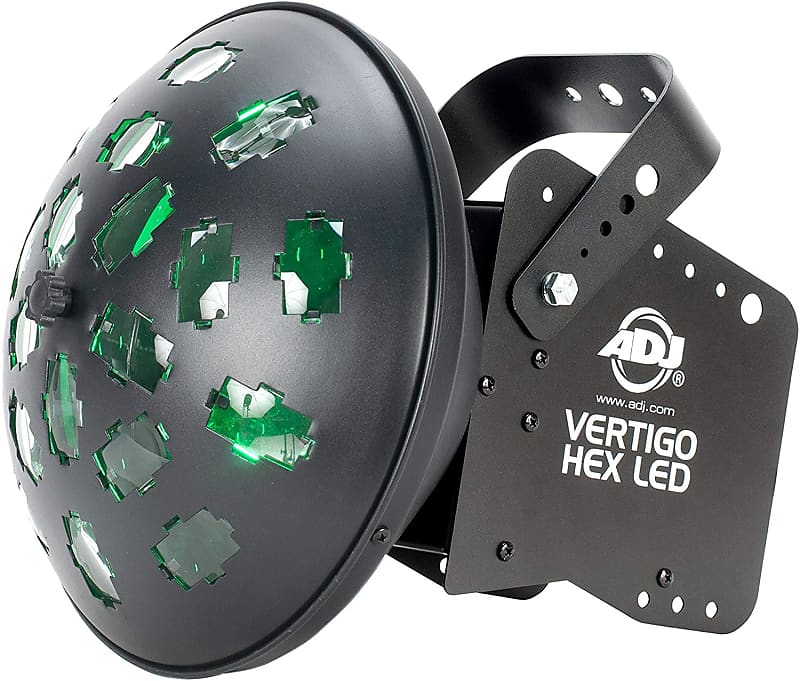 цена Светодиодный светильник с эффектом лунного цветка ADJ Vertigo Hex American DJ VER254 Vertigo HEX LED Moonflower Effect Light