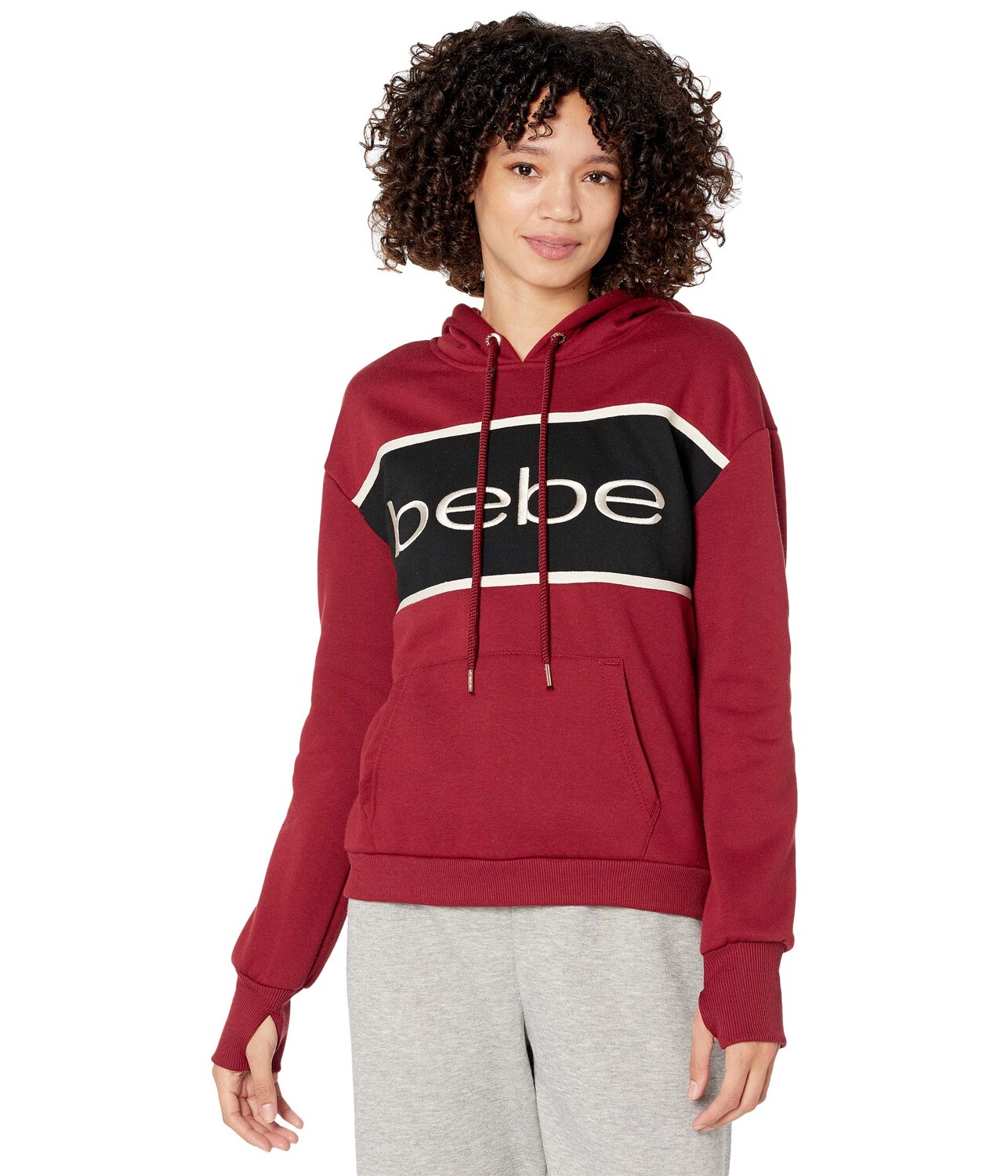 

Пуловер Bebe Sport, Color Pop Hoodie