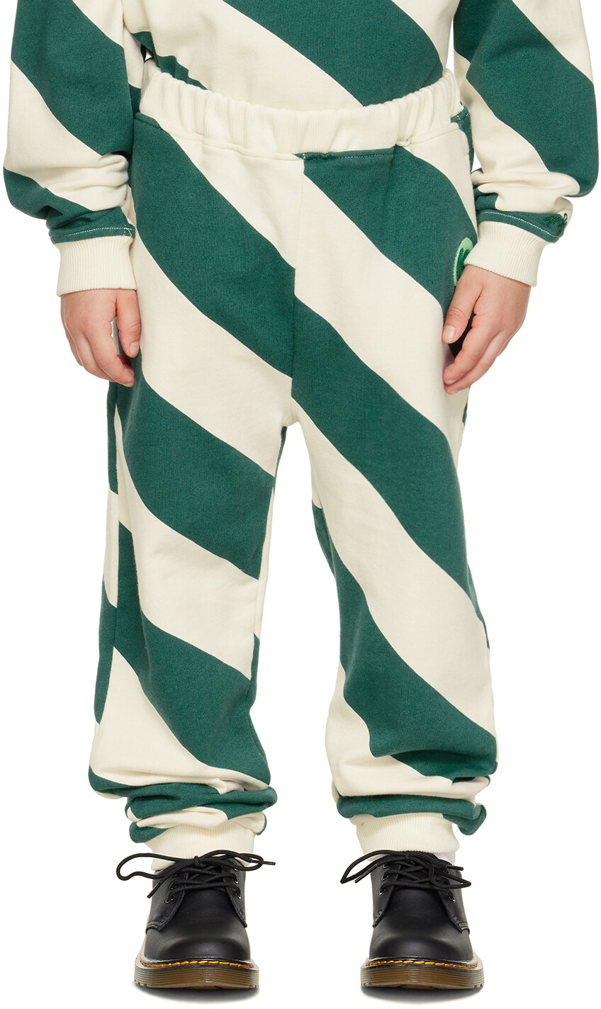 

Детские зеленые спортивные штаны Crazy Crocodile maed for mini