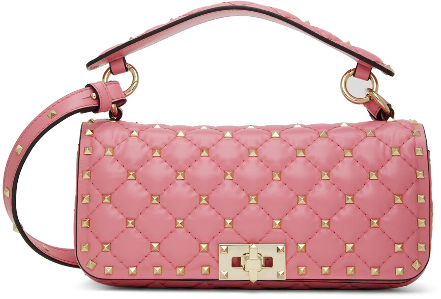 

Розовая сумка Rockstud Spike Valentino Garavani