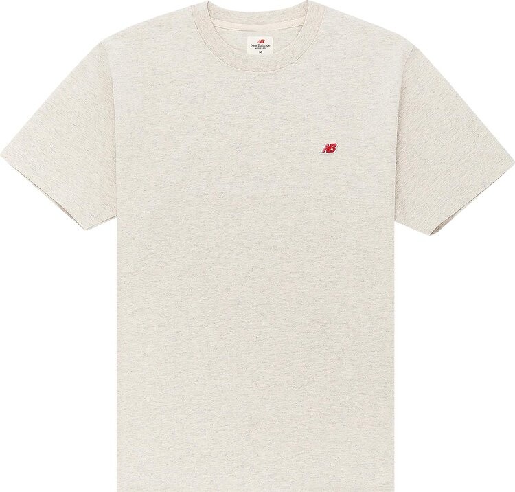 

Футболка New Balance MADE In USA Core T-Shirt 'Oatmeal Heather', кремовый