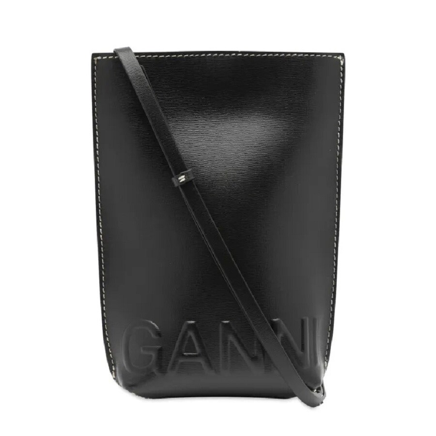 

Сумка кросс-боди Ganni Small, черный