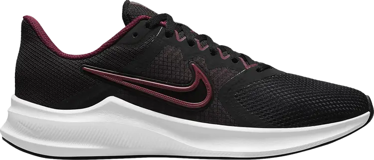 

Кроссовки Nike Wmns Downshifter 11 'Black Dark Beetroot', черный
