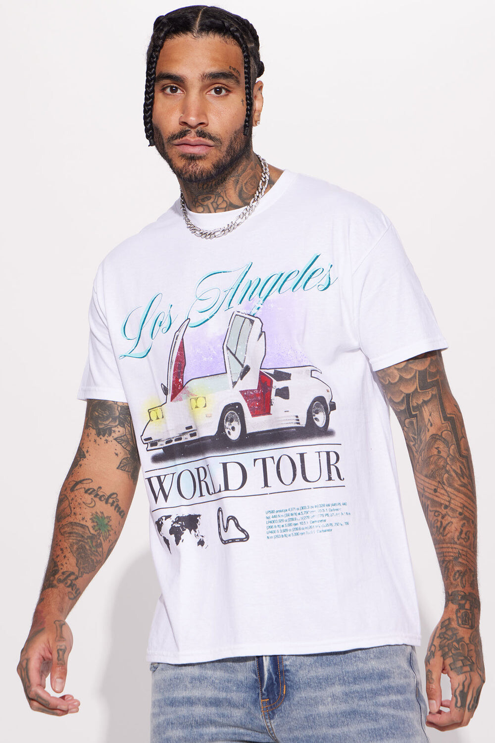 

Футболка Fashion Nova FNMLAWT, белый