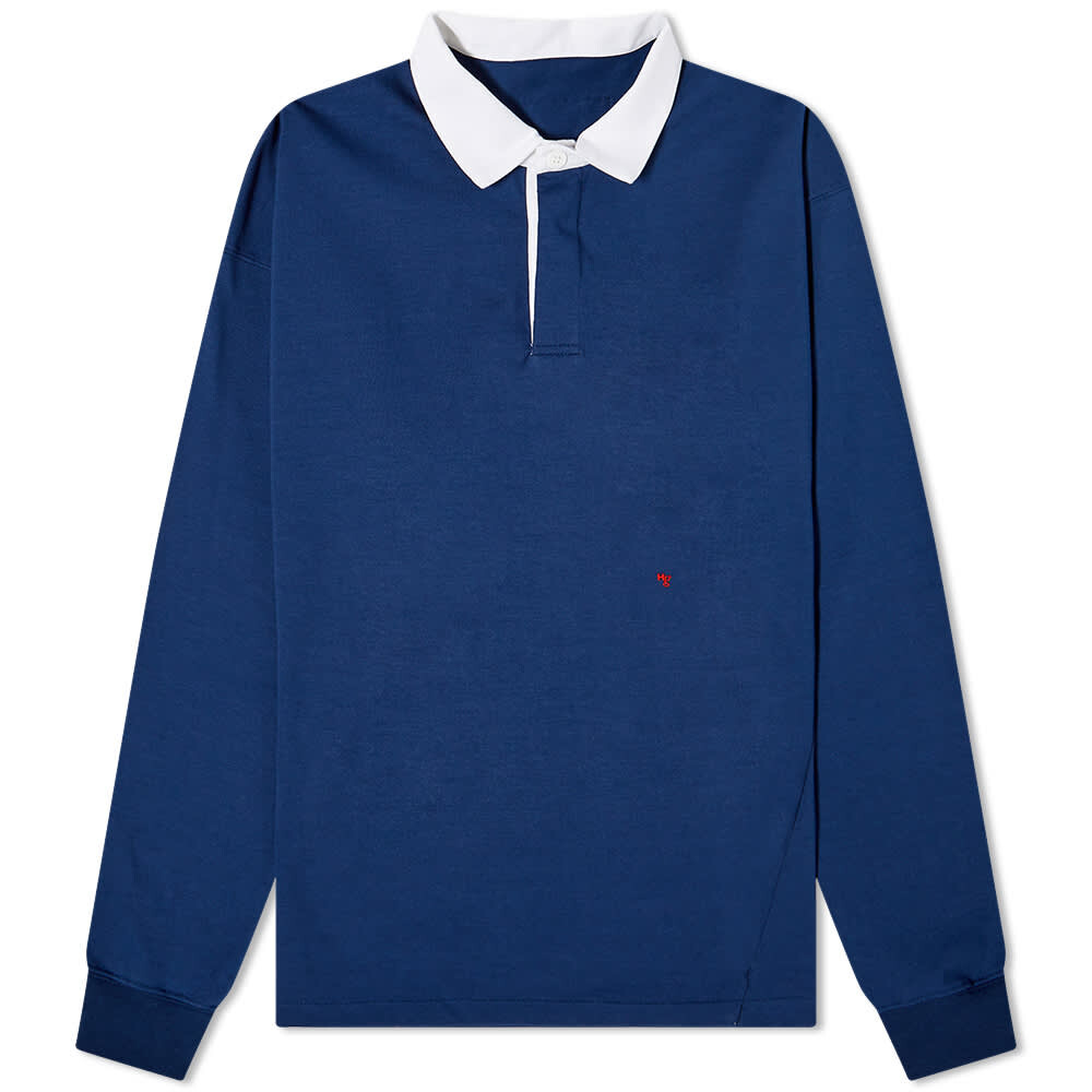 

Футболка Hommegirls Contrast Collar Rugby Shirt