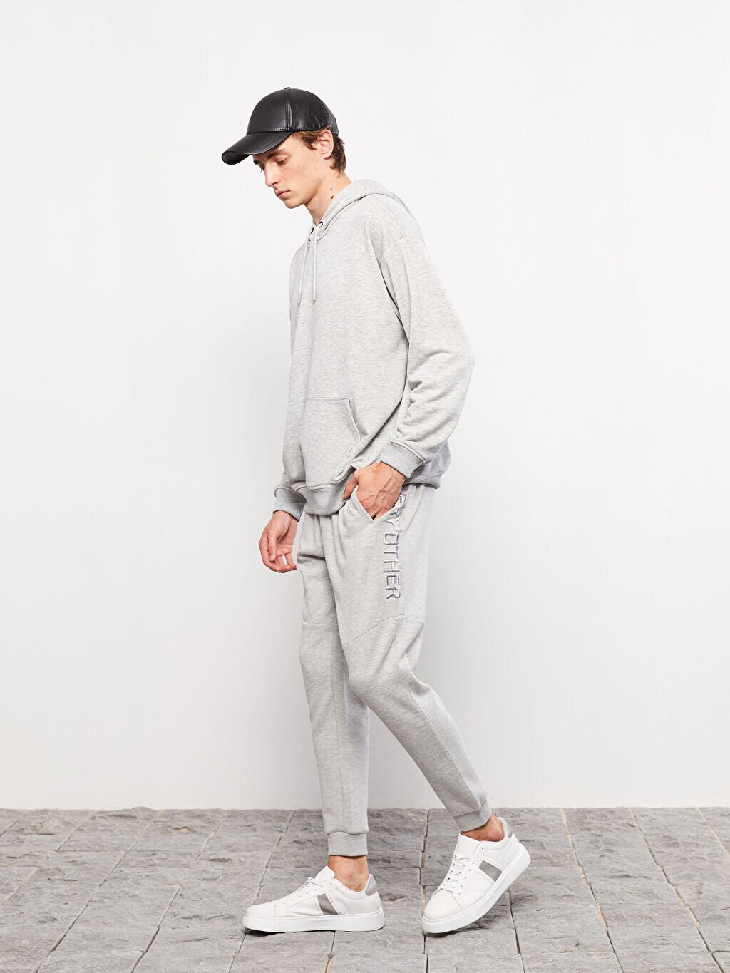 

Мужские спортивные штаны Slim Fit Jogger LCW Casual, светло-серый