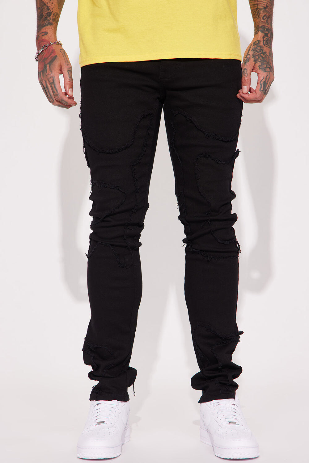 

Джинсы скинни Fashion Nova KNB3247, черный