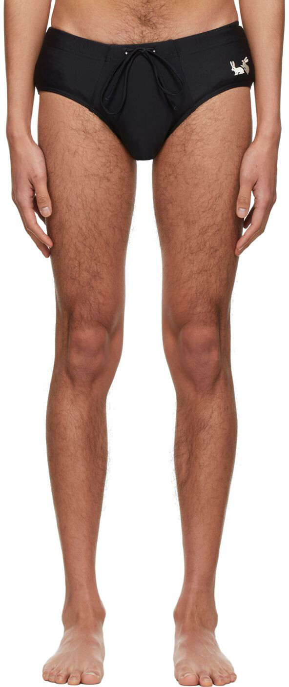 

Эксклюзивные черные плавки SSENSE Carne Bollente